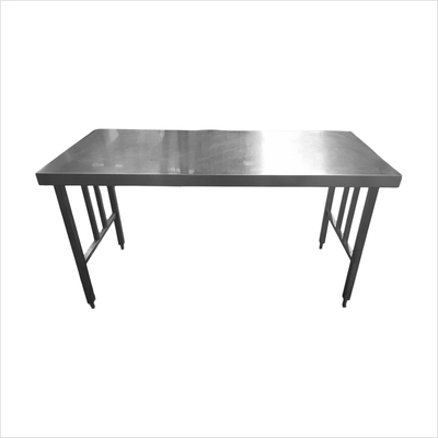 ../frankl24shop/arbeitstisch , edelstahl 1,60x0,70m klappbar